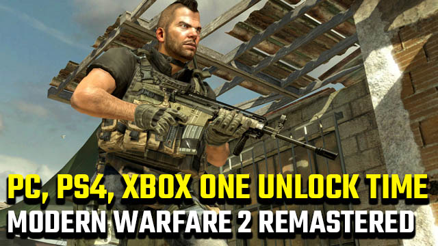 Call of Duty: Modern Warfare 2 Remastered is out now on PC and Xbox One