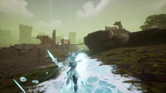 Spellbreak PS4 beta ice