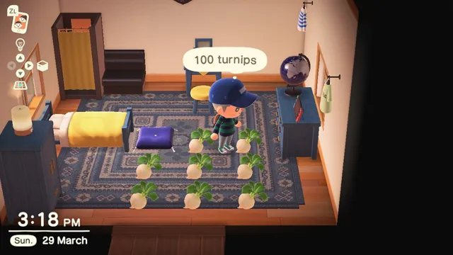 animal crossing new horizons how to store turnips 1