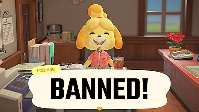 animal crossing new horizons time travel ban