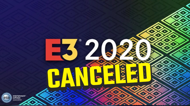 e3 2020 canceled