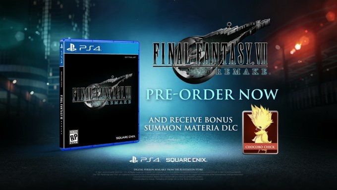 final fantasy 7 remake editions standard preorder bonuses