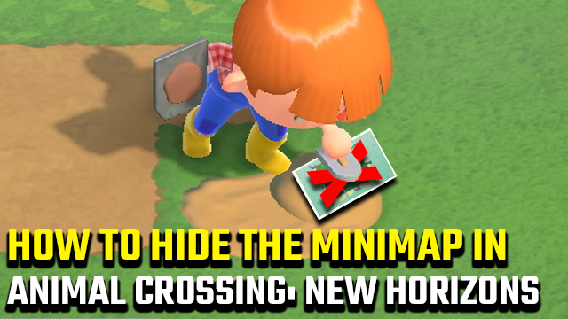 how to hide the minimap in Animal Crossing: New Horizons