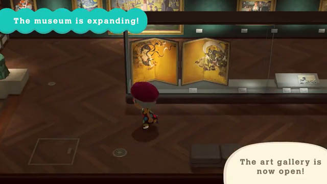 Animal Crossing: New Horizons art gallery items