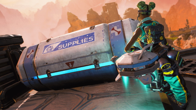 Apex Legends Blue Supply Bins