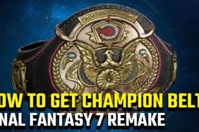 Champions Belt FF7 Remake