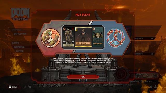 Doom Eternal Series 2 skins and cosmetics