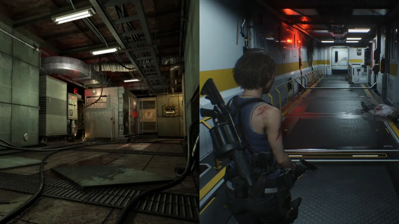 Resident Evil 3 - Original vs. Remake, remake