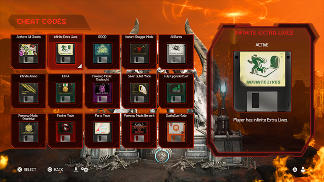 how to use cheat codes in Doom Eternal