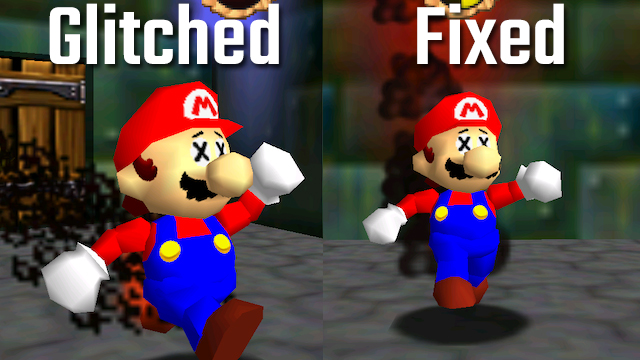 Super Mario 64 hacks fix 20-year-old broken texture and input lag