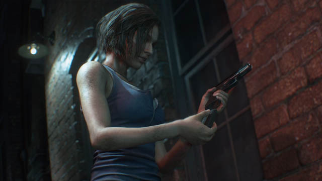 Who plays Jill Valentine in Resident Evil 3 remake game