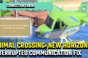 Animal Crossing: New Horizons 'Communication with the destination locale interrupted' error fix