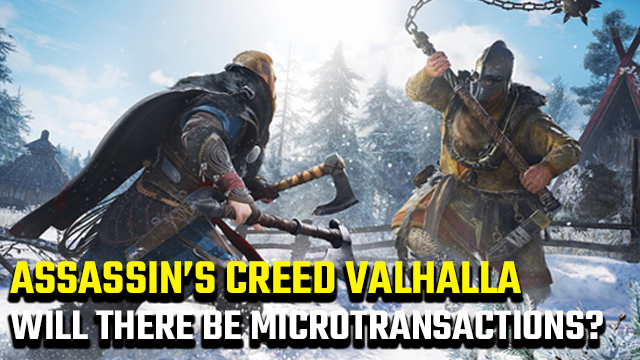 Assassin's Creed Valhalla microtransactions