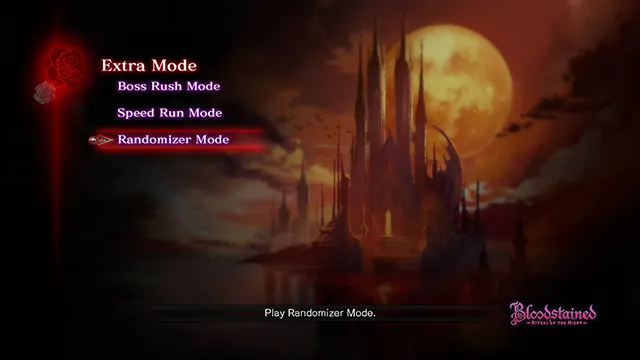 Bloodstained How to Unlock Zangetsu and Randomizer Mode