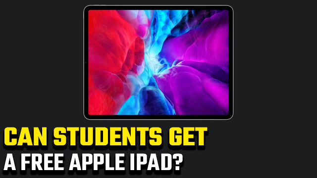 Can students get a free iPad in 2020