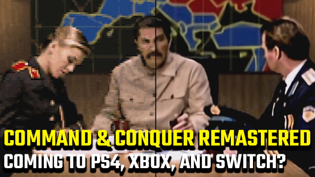 Command and Conquer Remastered Collection consoles