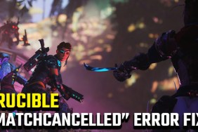 Crucible 'MatchCancelled' error