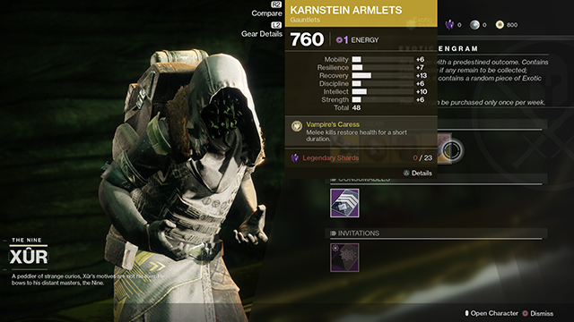 xur today