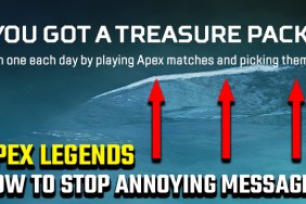How to stop the Apex Legends 'You got a Treasure Pack!' message