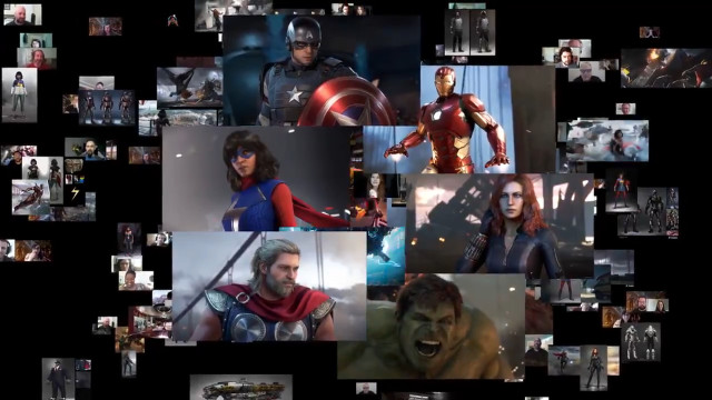Marvel's Avengers co-op gameplay collage