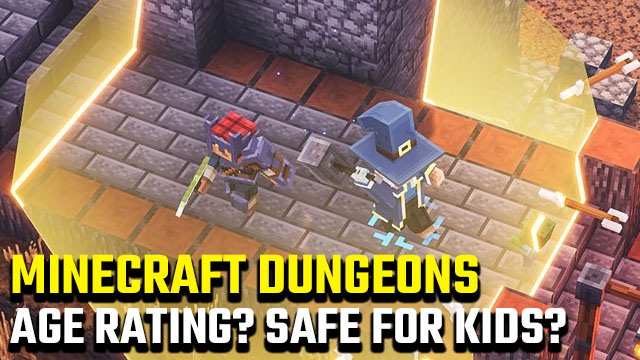 Minecraft Dungeons age rating