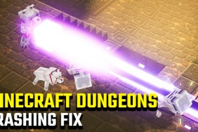 Minecraft Dungeons crashing