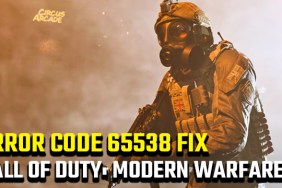 Modern Warfare error code 65538 fix