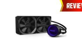 NZXT X53 Cooler Review Featured Logo