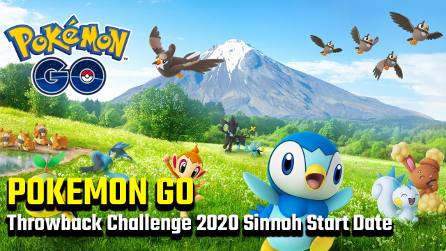 POKEMON GO throwback challenge 2020 sinnoh start date