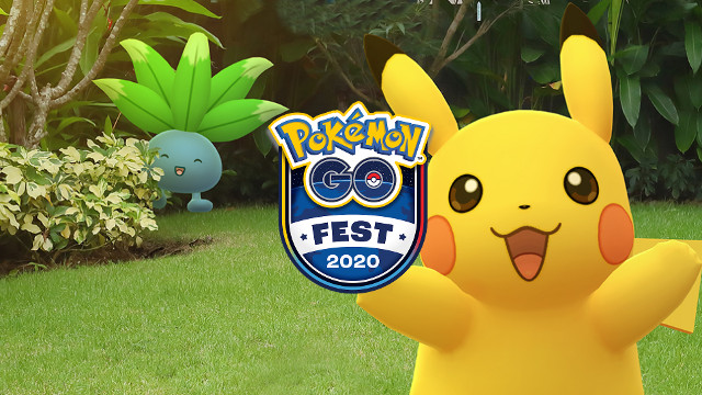 Pokemon GO Fest 2020 Pikachu Oddish