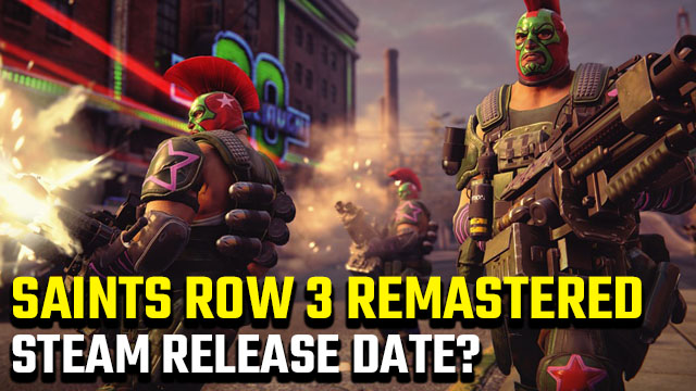 Saints Row: The Third Remastered announced & coming May 2020