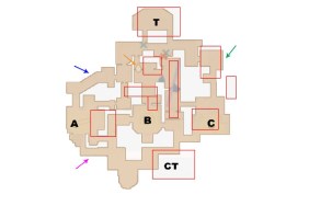 Valorant Haven map overhead