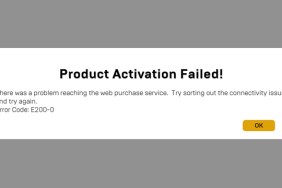 epic games store product activation failed