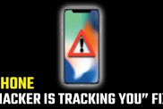 'Hacker is tracking you' pop-up iPhone