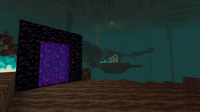 You can start in the nether in minecraft 1.16