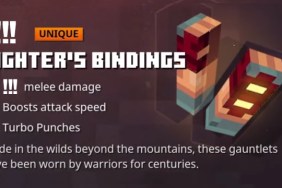 Minecraft Dungeons Fighter's Bindings