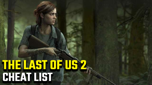 All cheats in The Last of Us Part 2
