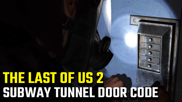 The Last of Us Subway Locked Door Code Panel