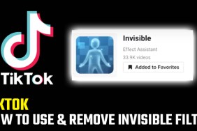 TikTok Invisible Filter