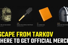 Where can I buy official Escape from Tarkov merch?