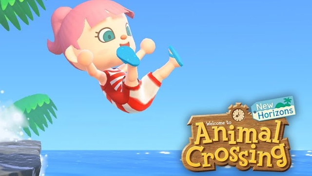 animal crossing new horizons free summer update swimming diving