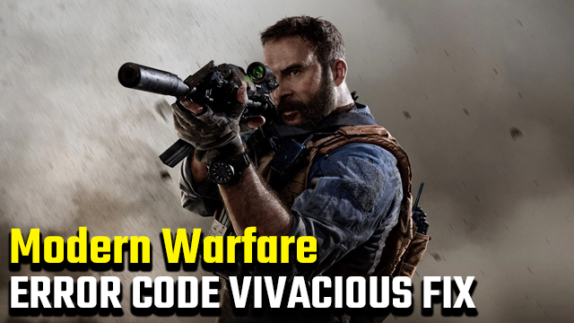 call of duty modern warfare error code vivacious fix