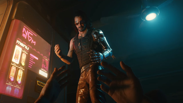 new Cyberpunk 2077 trailer Keanu Reeves Johnny Silverhand