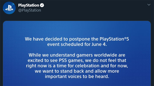 The PS5 event delay is the right move in a wrong world