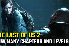 the last of us 2 how many chapters and levels