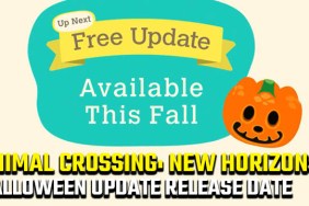 Animal Crossing New Horizons Halloween update release date