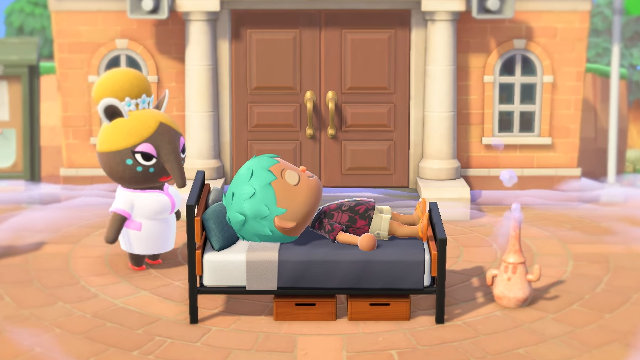 Animal Crossing: New Horizons' Luna town square