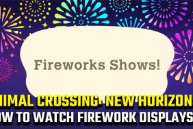 Animal Crossing: New Horizons firework displays