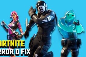 Fortnite Error 0 fix