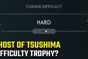 Ghost of Tsushima Difficulty Trophies